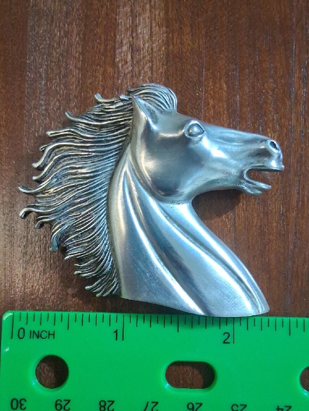 Sterling Silver Horse Head 3D Brooch Pendant Wilson Numbered Limited Vintage - Picture 5 of 9